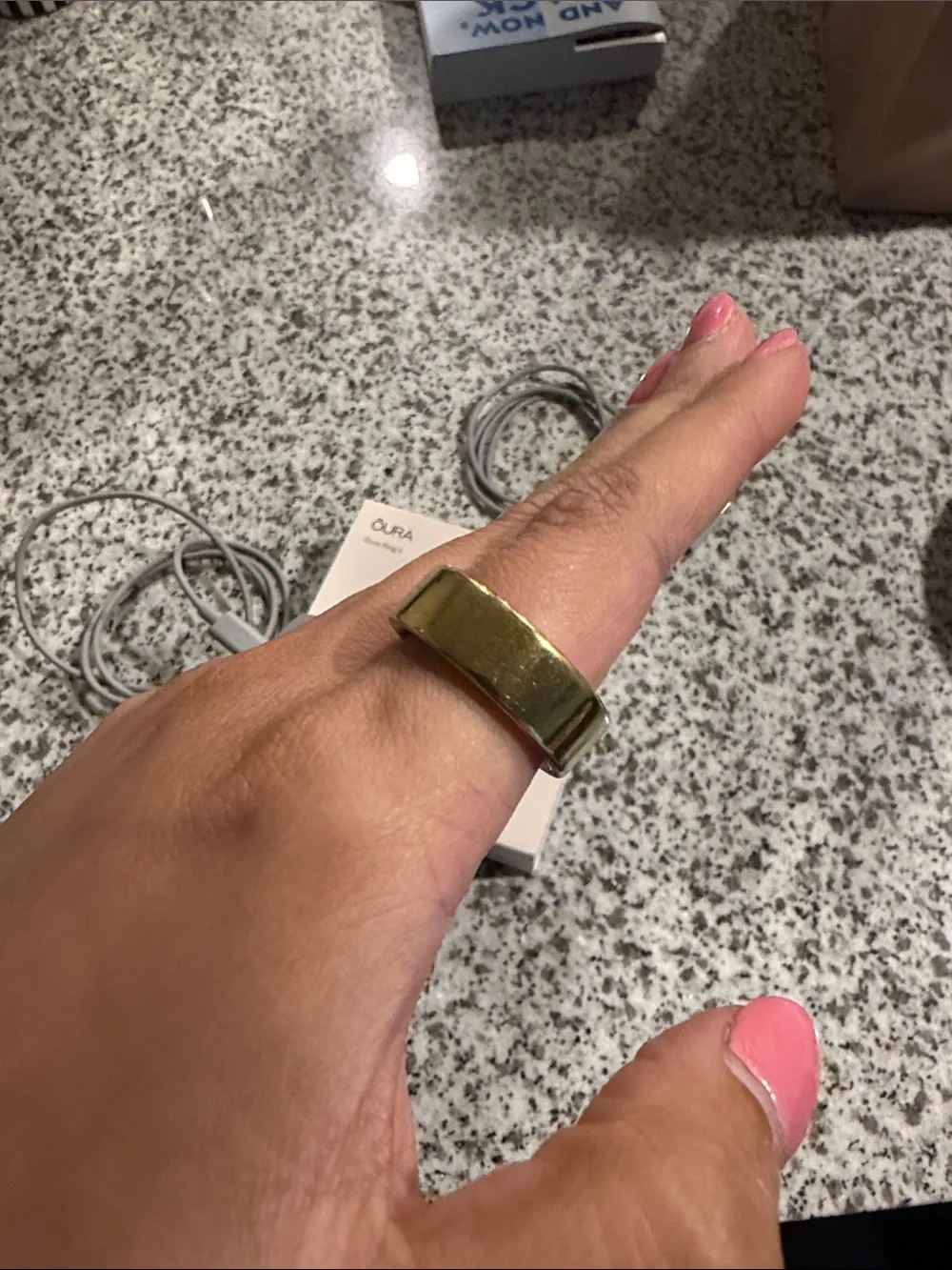 Oura Ring 4 Gold Size 10